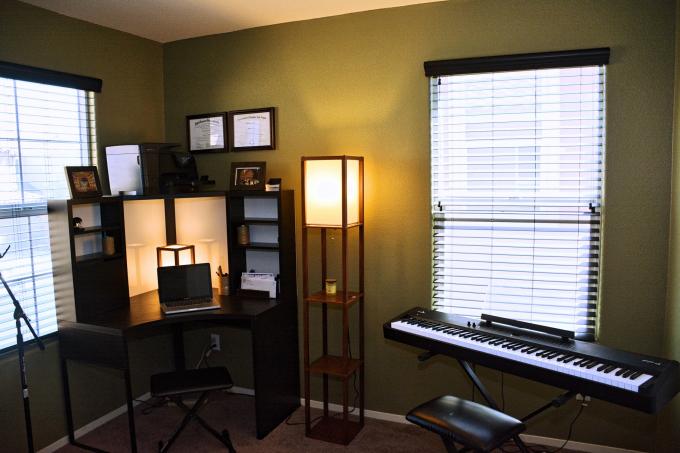 Our piano room at MLLV